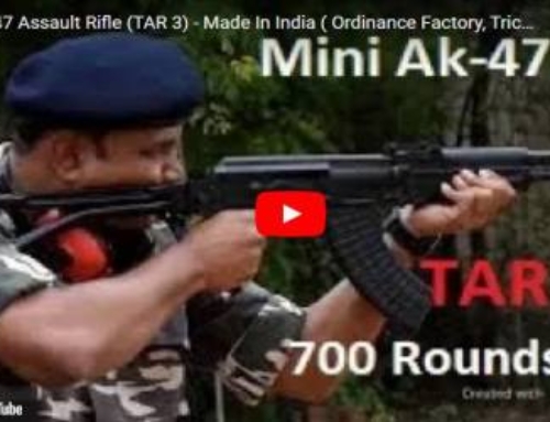 Mini AK-47 Assault Rifle (TAR 3) – Made In India ( Ordinance Factory, Trichy )
